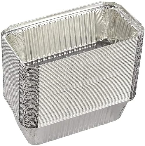 UrbanJungle 30 X Aluminium Foil Trays - Food Containers with Lids 600 ml, Ideal for Storage, Baking, Roasting, BBQ, Cooking, Meal Prep Tray - Freezer Containers, Disposable Takeaway Containers (L, 30)
