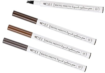 FRCOLOR Brauenstift Augenbrauenstift 4 Stück Augenbrauenstift Augenbrauen-make-up-tool Fräulein Flüssig Augenbrauenpuder Flüssiger