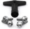 Viti e bulloni con chiave per cerchi in lega, robusti, per Renault Clio, Megane, Scenic, Kangoo, Laguna, 7700422600
