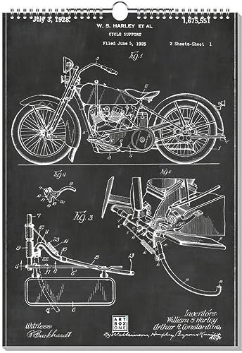artboxONE Kalender 2026 Fahrzeug Patente Wandkalender A3 2026 Automobile