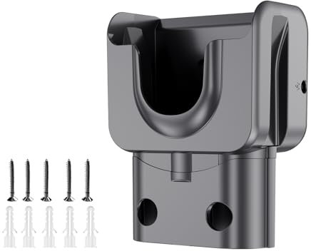 Fieety V7 Zubehör für Staubsauger - Wandhalterung + Hardwarebeutel