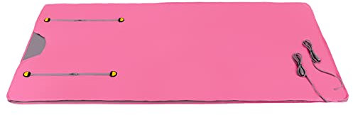 Rosa Fern-Infrarot-Sauna Decke, Saunasack Körper Shaper Decke, 2 Zone Controller Detox-Therapie Anti Aging Beauty Machine 180 * 80cm für Schönheitssalons, Spas, Ruheräumen, Wohnungen