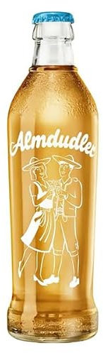 Almdudler zuckerfrei (6x0,35l) Kräuterlimonade ohne Zucker in kultiger Glasflasche inkl. Pfand