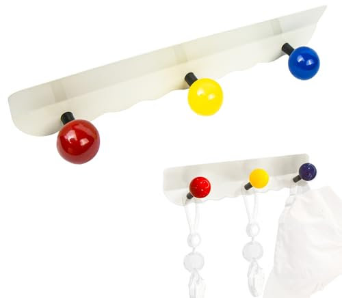 Porte Manteau Mural Enfant, Crochets et Patères pour la Maison, Patere Salle de Bain avec 3 Hook, Patère Murale Créatifs Porte Vetement, Décorative Muraux pour Maison Chambre, 1 Pièce