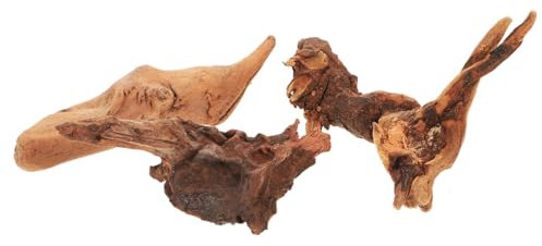 GANAZONO 3stücke Natur Holzblock Dekoration Für Aquarien Driftwood Adornment Für Fischbecken Gestaltung Für Mikro Und Terarien Landschaften