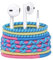 URIZONS Wired Multicolor In-Ear Headphones - MZF-1 Model with Wired Connectivity, Tangle-Free Braided Cables, Mic & Remote Control for Smartphones, Tablets, Laptops