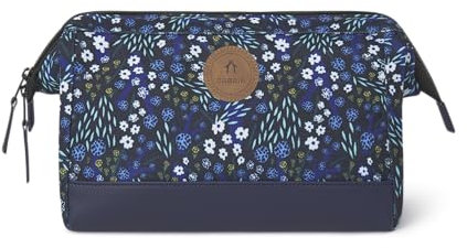 CABAIA - Trousse de Toilette Homme et Femme - Ouverture Grand Angle avec 2 Poches intérieures - Organisateur de Voyage Pratique et Résistant - Vanity avec Un Design Français, Exclusif et Original