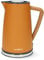 Nedis 1.7L Soft Touch Jug Kettle with Wood Effect Handle, Overheat Protection, Removeable Filter, 2.2KW - Matte Orange