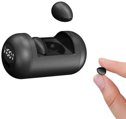 Mini Kopfhörer Kabellos Bluetooth Unsichtbar Klein zum Schlafen In Ear | Schlaf Bluetooth Seitenschläfer Drahtlos Kopfhörer Headset Kleine Ohren Wireless Sleeping In Ear Headphones Earphones Earbuds