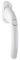 Hoppe Tokyo Aluminium Fenstergriff Druckknopf F9016 verkehrsweiß 0710SV/U26, 7/45 mm Vierkantstift