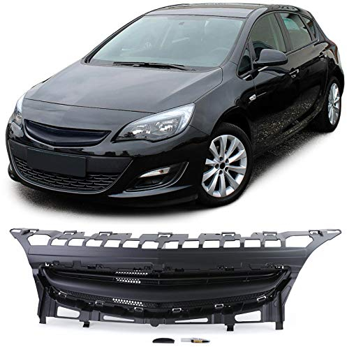Kühlergrill ohne Emblem Schwarz für Opel Astra J 5 Türer 12-18 Facelift