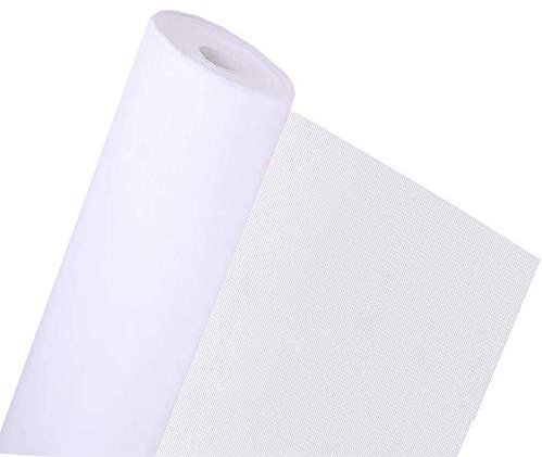 Loboo Idea Fiberglas-Fenster-Gitterrolle, Fiberglas-Ersatzgitter für Fenster, Tür und Terrasse, Bildschirmschutz, Terrassengitter 39 Inch x 200 Feet weiß