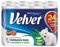 24 Rollen Velvet Aloe Duft Toilettenpapier 3-lagig 153 Blatt Zellstoff Klopapier WC