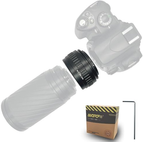 M42-Nik Z/M Makroobjektiv Adapterring Objektiv konverter für M42 (42x1mm) Schraubbefestigung Objektiv für Nikon Z 7 und Z Mount Z6 Z7 Spiegelfreie Kamera(29-67mm Makrofotografie)