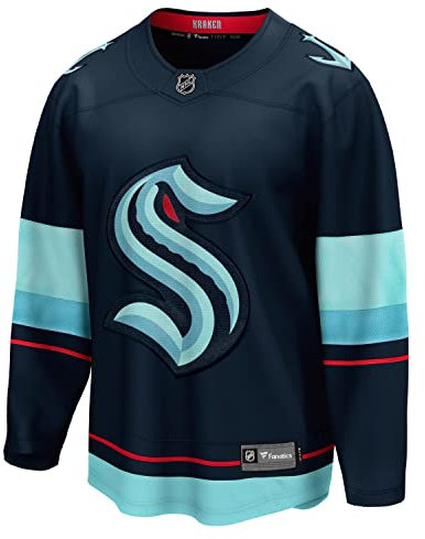 Fanatics Seattle Kraken Home Breakaway NHL Mesh Jersey - M