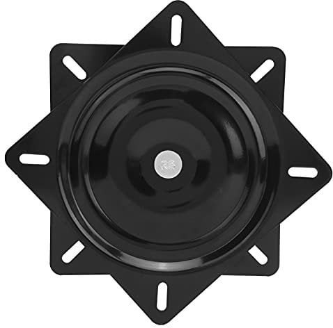 Akozon 7 in Boat Seat Swivel Mount Boat Seat Swivel Standard 360 Degrees Rotating Boat Seat Base Seat Swivel Base Mount Plate EDC Coated Stainless Steel for Marine Boat