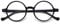 VEVESMUNDO Anti Blaulicht Lesebrille Damen Herren Runde Retro Groß Kunststoff Blaulichtfilter Lesehilf Sehhilfe Brille +1.0,+1.5,+2.0,+2.5,+3.0,+3.5,+4.0 (1 Stück Schwarz Lesebrille, +3.0)