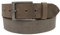 AnnaMatoni Herren Leder Gürtel in Rind Leder 3,3mm stark Vintage Look mit Metall Dorn Schließe in antik schwarz siber gebürstet(Nickelfrei) 4cm Breit Herren Ledergürtel (grau 700, TW95)
