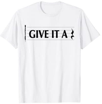 Give It a Rest | Oboe Spielershirt | Oboe T-Shirt