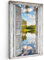 MuchoWow© Bilder Groß 80x120 cm XXL Wohnzimmer Deko Modern Wandbild Foto auf Leinwand Bild Schlafzimmer Room Decor Geschenke Wasser - Landschaft - Fenster - Blick