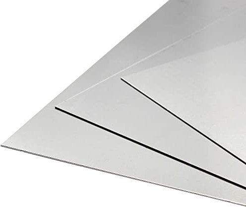 The Mesh Company 1mm Mild Steel Sheet Metal Plate Panel | 25cm x 50cm