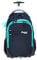 Elephant Trolley Mädchen Schultrolley Hero Signature Schulranzen Schultasche Trolly Rucksack 12800 Auswahl (Tiff Türkis 13016 Black)