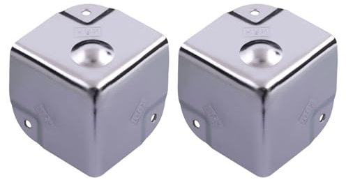 2st Kantenschutz Für Aluminiumkoffer Schutzhülle Schutz Aus Edelstahl Tischeckenschutz Aluminiumschale Flightcase