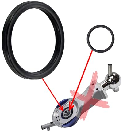 Kit 2 joints d'étanchéité pour PERFECTDRAFT HD3720 HD3620 HD3610 HD3600 remplacement tireuse à bière