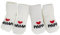 EQLEF Baby socken Geschenk, Mama&Papa Baumwollsocken Neugeborene Dünn Socken 0-6 Monate Baby Mädchen Jungen Home Socken Geschenk für Baby