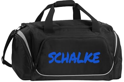 multifanshop Sporttasche - Schalke - Textmarker