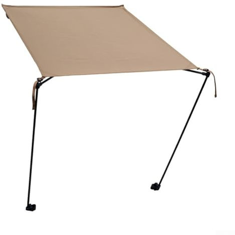 Camping-Klappstuhl, Strandkorb-Markise, tragbar, wasserdicht, für die meisten Outdoor-Klappstühle, Strandstühle (gelb)