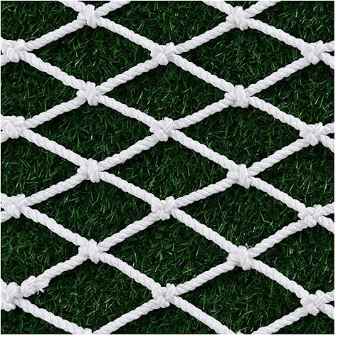 Balkon-Katzen-Sicherheitsnetz für Haustiere, 5 cm, Netznetz für Treppe und Terrasse, Anti-Sturzschutz, Geländernetz (1 x 9,5 m)