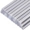 sourcing map 30pcs Mini Hot Glue Gun Sticks 11mm x 100mm High Sticky Large Hot Glue Sticks for Glue Gun, Metallic Silver