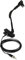 Replacement Clip-on Condenser Instrument Gooseneck Microphone for Sennheiser XSW-D Wireless Instrument Base Set, 3.5mm (1/8in) Stereo Male Plug