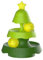 XAGMODSHN Jouet en forme d'arbre de Noël pour chat - Plateau d'entraînement intelligent - Tour de chat