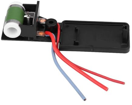 WPKD BLUEIY Resistencia del Ventilador del Radiador, Ventilador del Motor del Calentador del Automóvil 17117541092R para 2003-2008 Mini Cooper R50 R52 R53