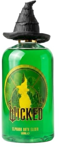 “Wicked Bath Elixirs – Glinda (Pink) & Elphaba (Green) 500ml Set | Limited Edition Luxury Bath Collection Inspired by the Musical | Moisturizing & Fragrant Bath Soak” (Alphaba)