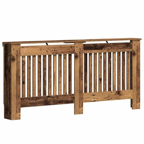 vidaXL Heizkörperabdeckung Altholz 172 x 19 x 81,5 cm Holzwerkstoff