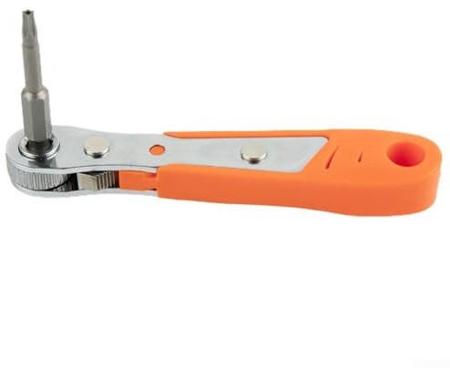 Ratschen-Schraubendreher-Set mit 12 magnetischen Torx-Bits für T5-T40, 1/4-Zoll-Antrieb, Kompaktschlüssel für Automobil, für Fahrrad, Haushaltsgeräte