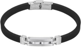 LOTUS STYLE Armband LS2540-2/1 Men in Black Edelstahl 20,00 mm Herren