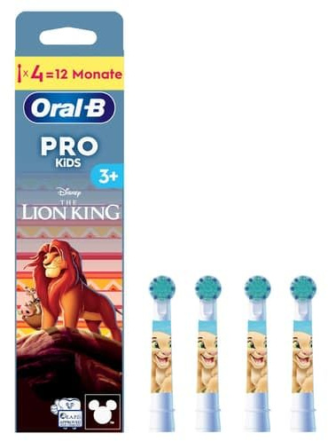 Oral-B Aufsteckbürsten Kids König der Löwen (4 piece)