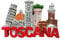3D-Kühlschrankmagnet Firenze Florenz Toscana Italien Souvenir Souvenir Magnetaufkleber, Dekoration für Zuhause und Küche, Firenze Florenz Kühlschrankmagnet