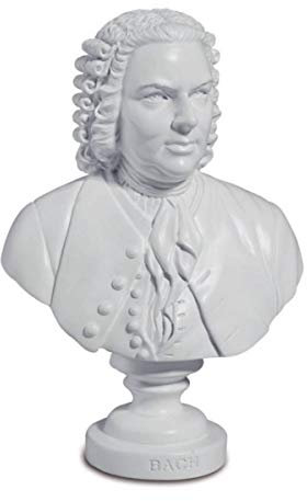 Isideco Kleine Büste Johann Sebastian Bach