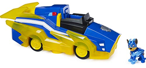 PAW Patrol 6055932 Chases Mighty Pups Charged Up Deluxe Verwandlungs-Fahrzeug