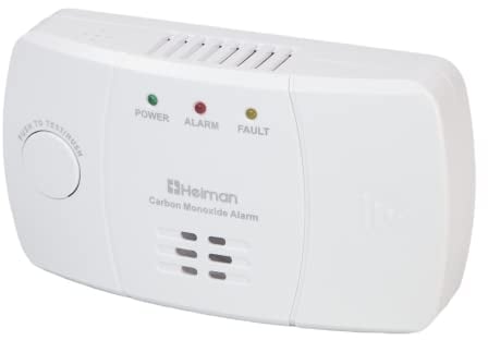 HEIMAN Detector de monóxido de Carbono con Pantalla LCD, Certificado EN 50291, duración de la batería, 10 años de duración del Sensor, botón de Prueba (1)