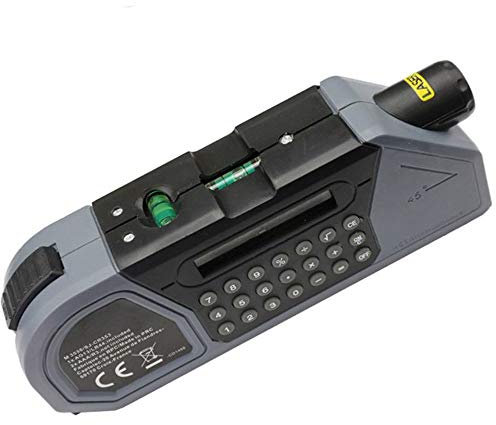 XIGAWAY Multifunctional Tape Messure Level Instrument Measuring Tool with Calculator