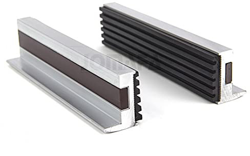 JUEGO DE MORDAZAS BLANDAS DE ALUMINIO PARA TORNILLO BANCO, 150 MM