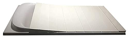 Badewannenabdeckung Staubdichte Faltbare Staubdichte Platine Badewanne Isolationsabdeckung, 0,7 Cm Dickes Bad Badewannen-Rack-Duschraumabdeckung, Staubdicht, Wasserdicht Und Thermische Isolierung
