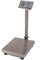 A.M.C. Balance numérique électronique professionnelle 300 kg avec affichage LCD rétroéclairé, gris, pour usage industriel et commercial, rechargeable, structure en acier allié