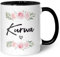 GRAVURZEILE Tasse Mit Spruch - Kurwa - Lustiges Geschenk für Freunde - Für Frauen & Männer - Für Sie & Ihn - Kaffeetasse Kaffeebecher Teetasse Farbe: Schwarz & Weiß